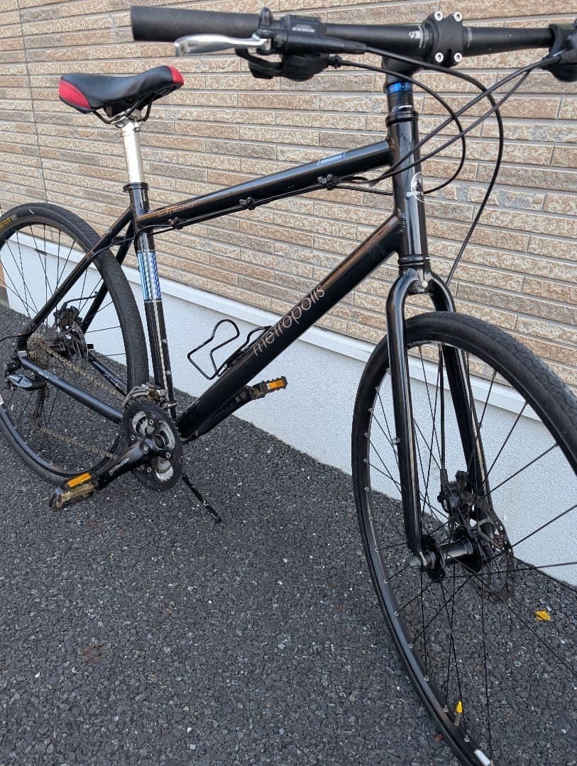 クロスバイク ブラック ディスクブレーキ　ロッキーマウンテン