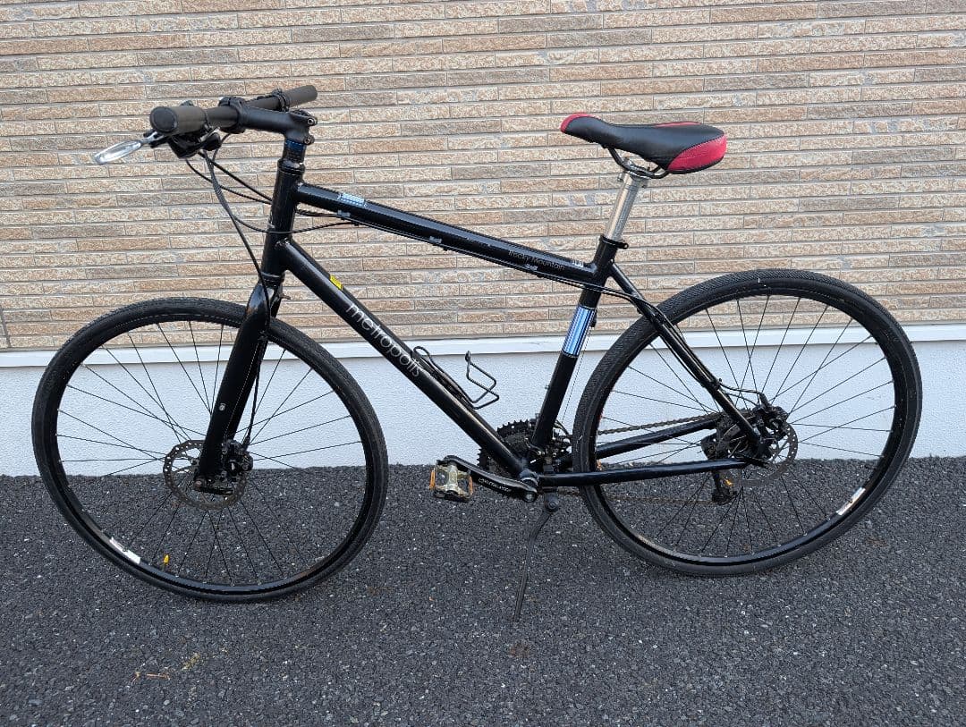 クロスバイク ブラック ディスクブレーキ　ロッキーマウンテン