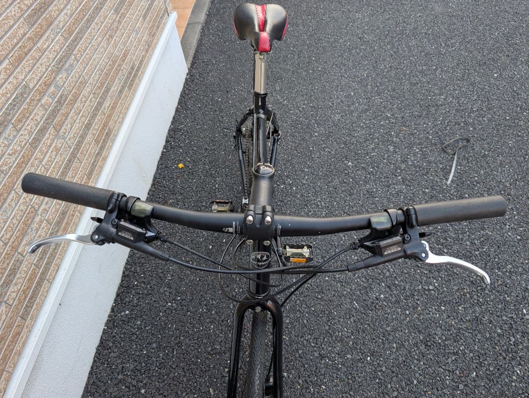 クロスバイク ブラック ディスクブレーキ　ロッキーマウンテン