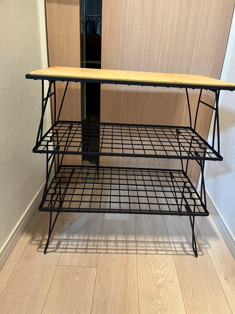 HIBARI フィールドラック 3個セット 天板１枚付き