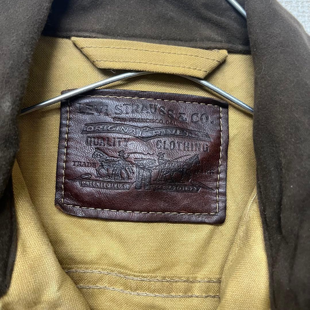 Levi’s×FILSON USA製 オイルドクロス トラッカージャケット