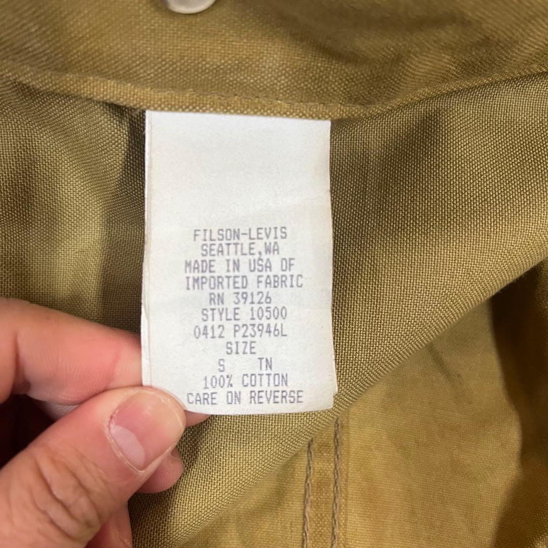 Levi’s×FILSON USA製 オイルドクロス トラッカージャケット