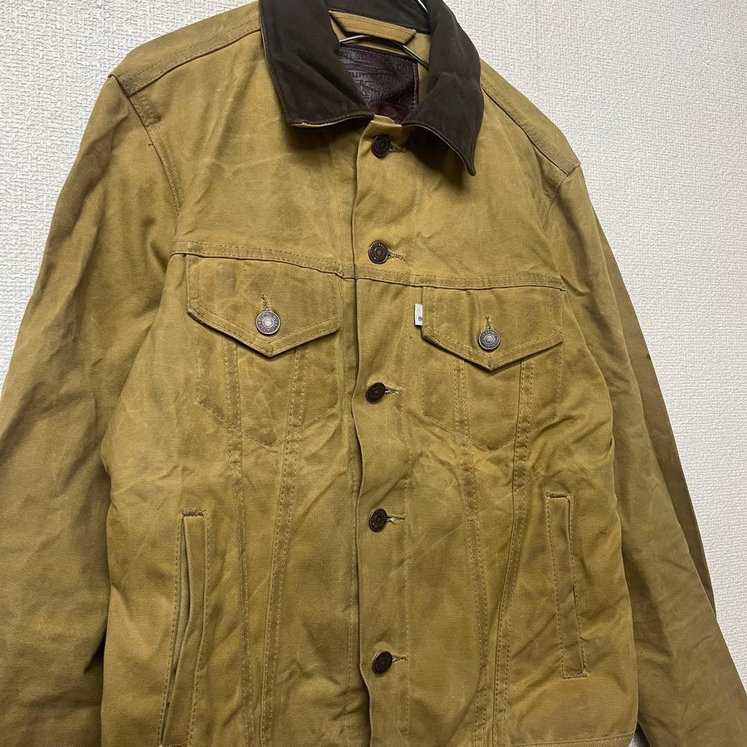Levi’s×FILSON USA製 オイルドクロス トラッカージャケット
