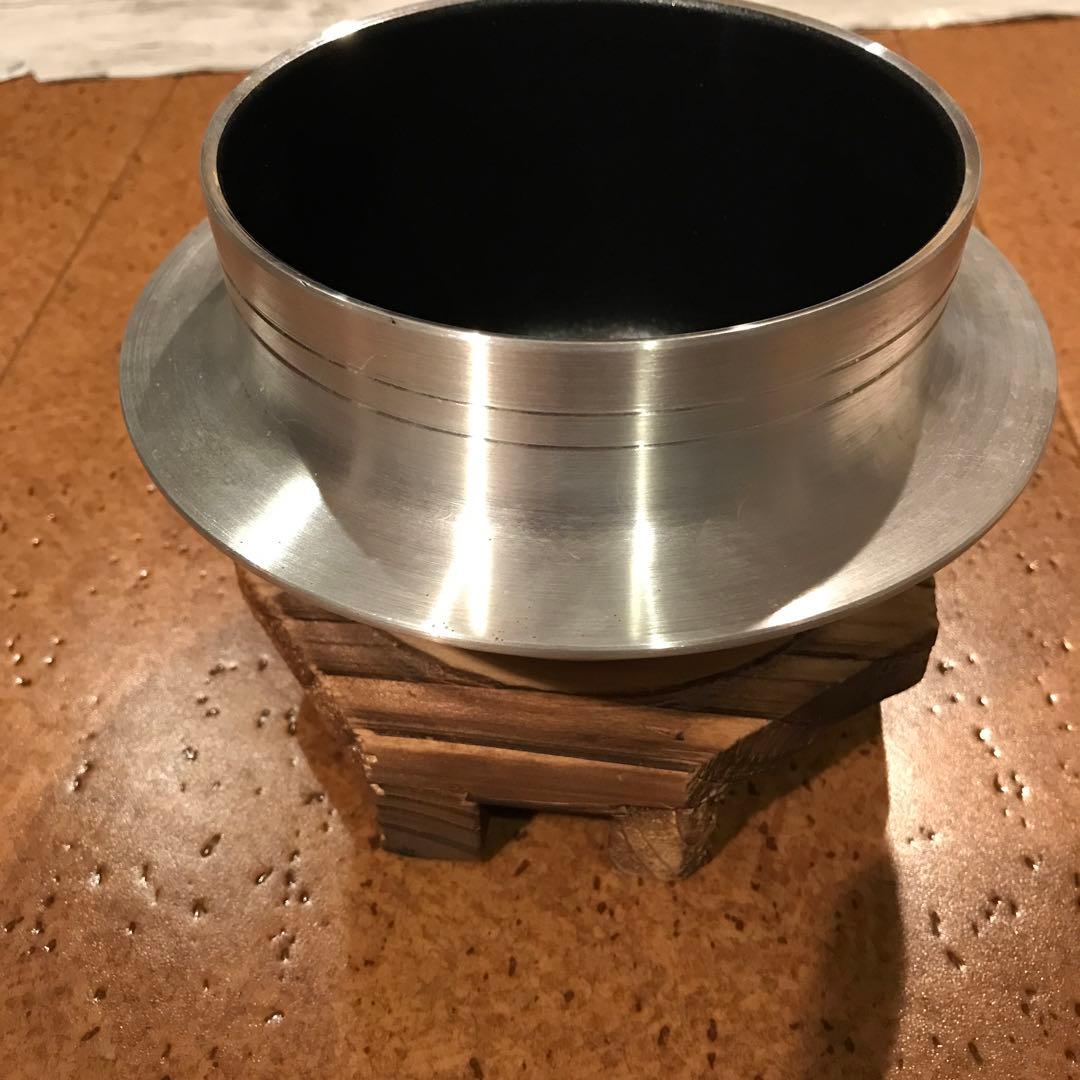 美品⭐️羽釜　テフロン加工、アルミ製調理器具と木製蓋セット