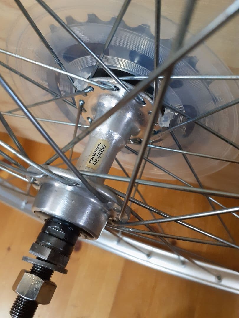 OLD MTB 前後ホイール 26×1.50 アラヤ タコ穴 ARAYA シマノ