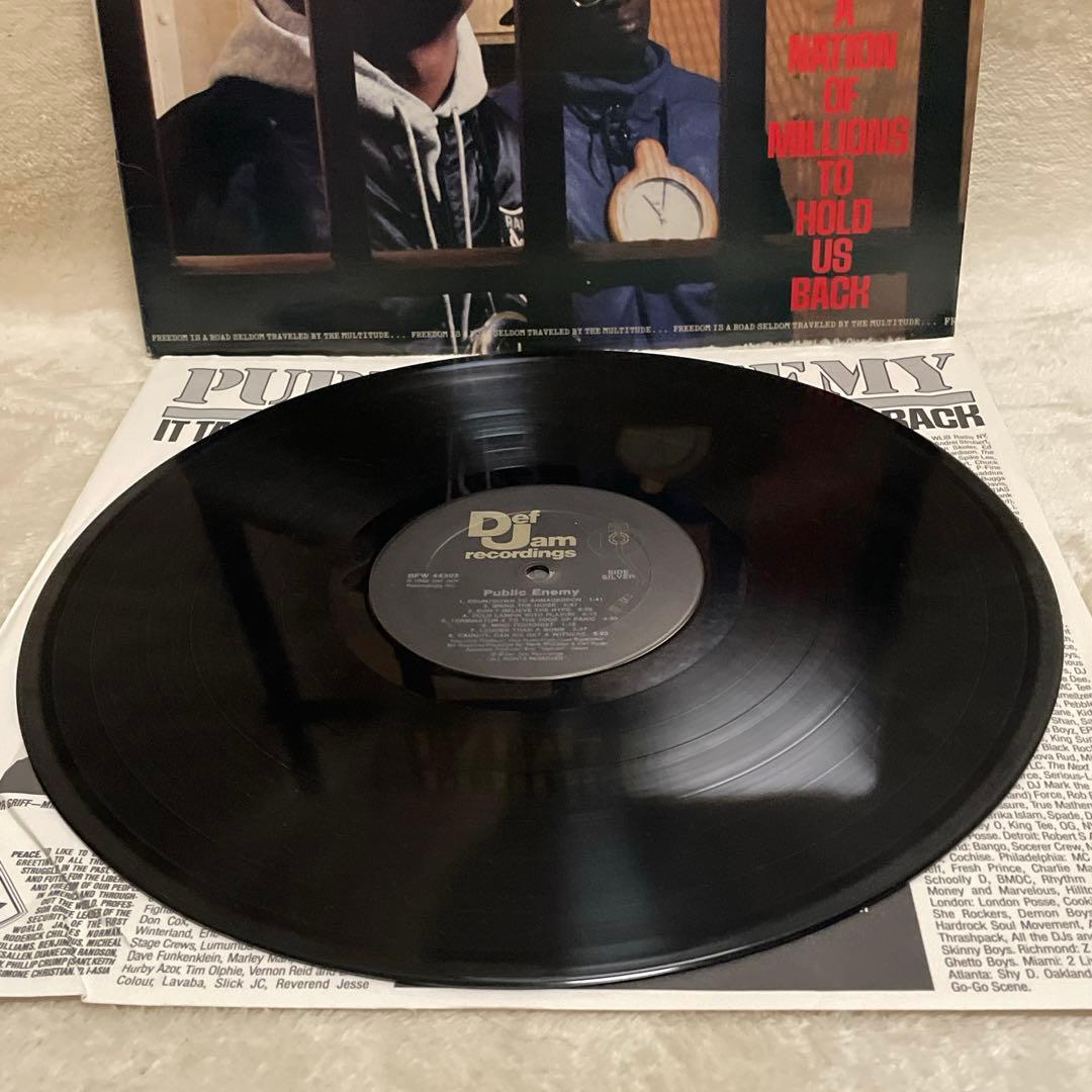 US盤 Public Enemy 1988 2ndアルバム 歴史的名盤