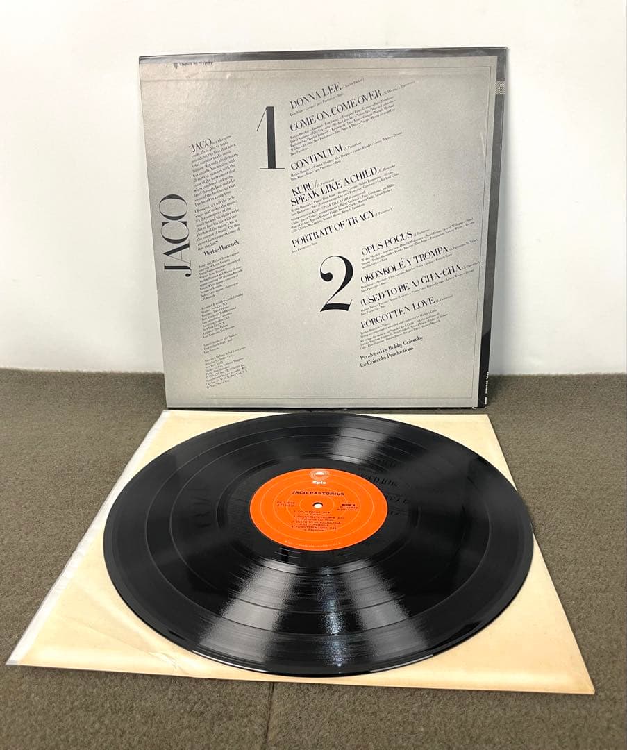 LP Jaco Pastorius PE33949 US sterling刻印