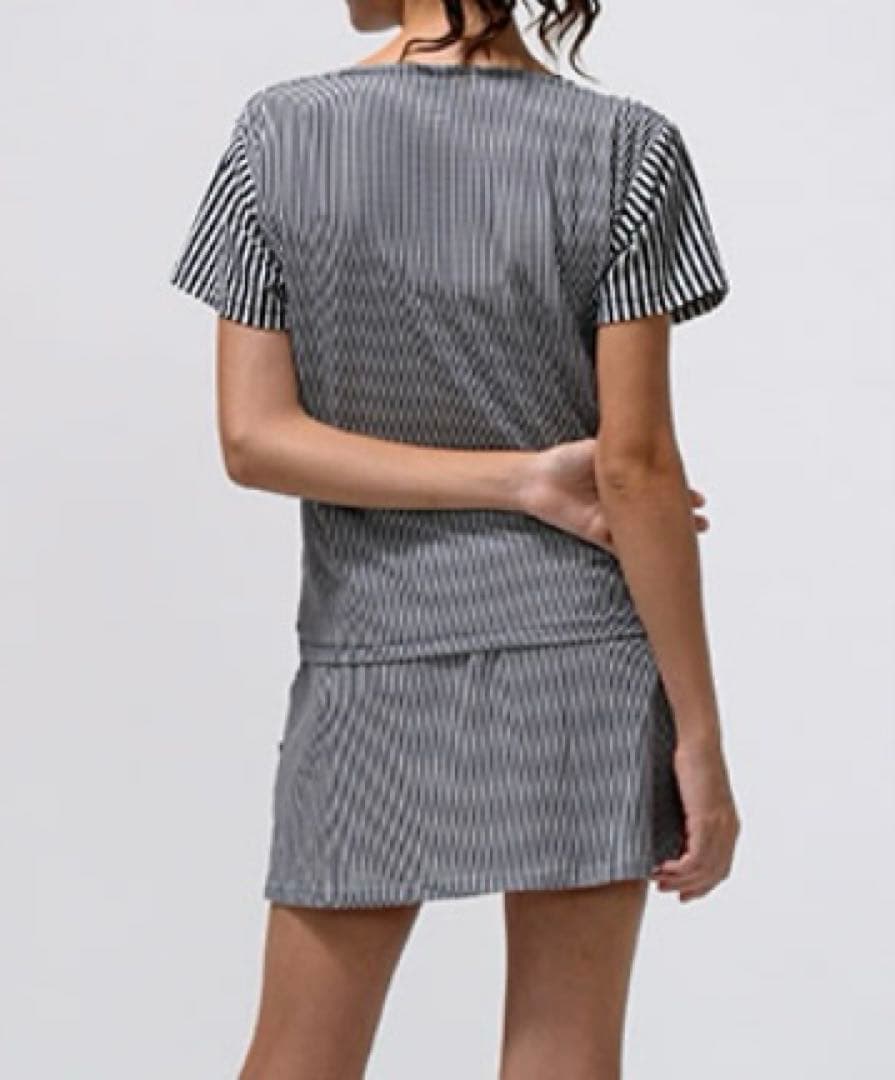 No.143 Prince ストライプゲームシャツ☆NAVY☆新品☆LL☆