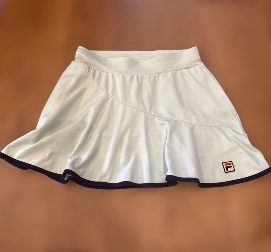 こもも　FILA テニススカート グリーン　ミントグリーン