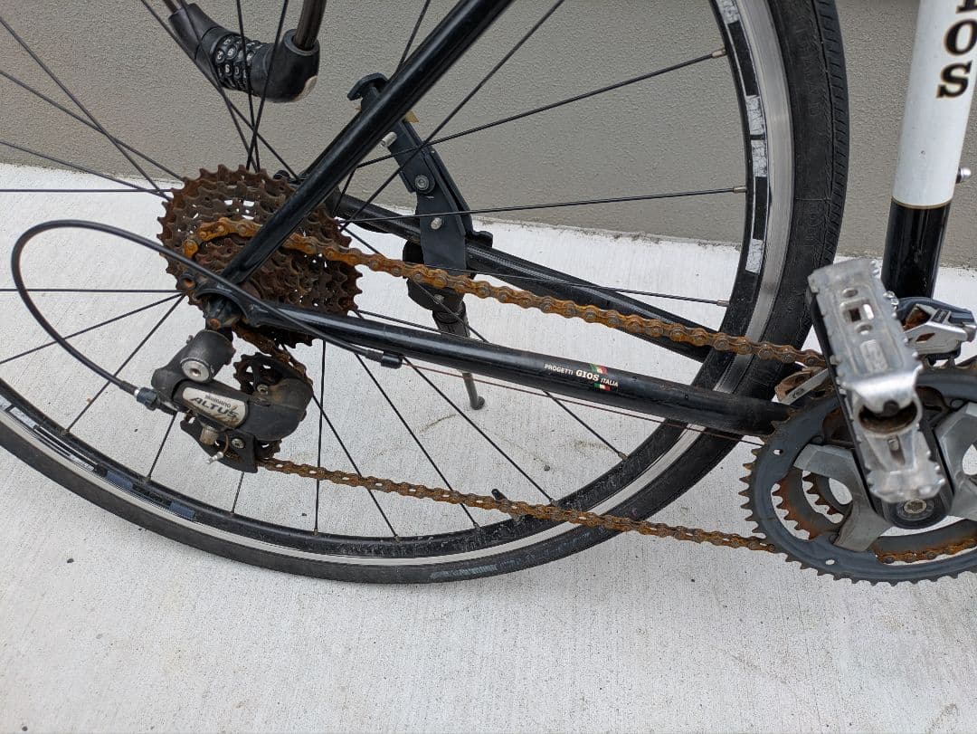 GIOS MISTRAL　クロモリ　クロスバイク　取扱説明書有