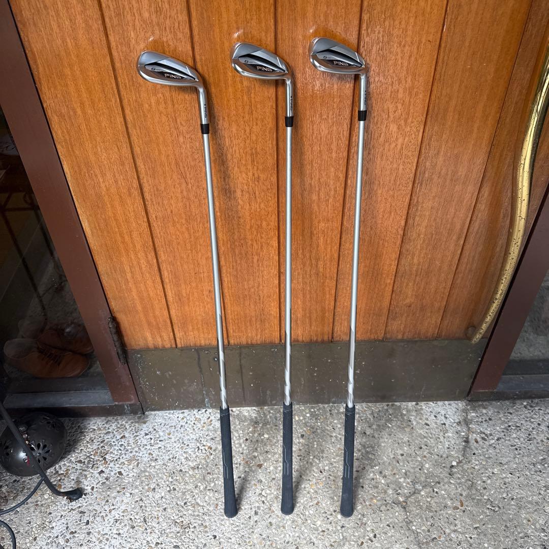 希少 G425 ウエッジU S L 3本 MCI-60/70 R ブラック