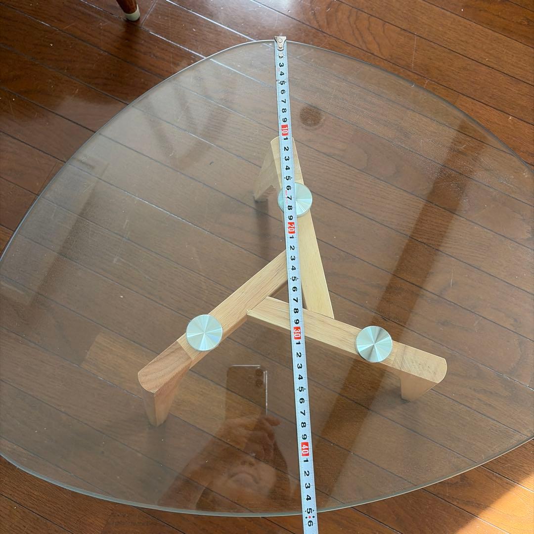 サイドテーブル　ローテーブル　センターテーブル　ガラステーブル　北欧