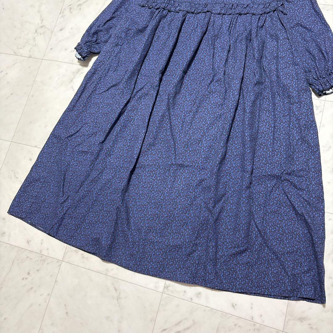 ツハルバイサマンサモスモス LIBERTY PENNYウエストフリルワンピース