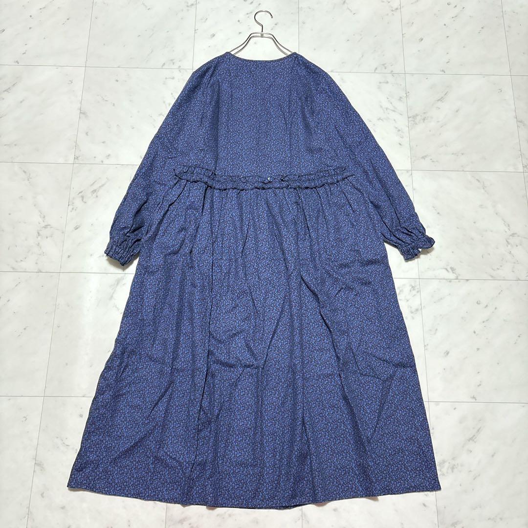 ツハルバイサマンサモスモス LIBERTY PENNYウエストフリルワンピース