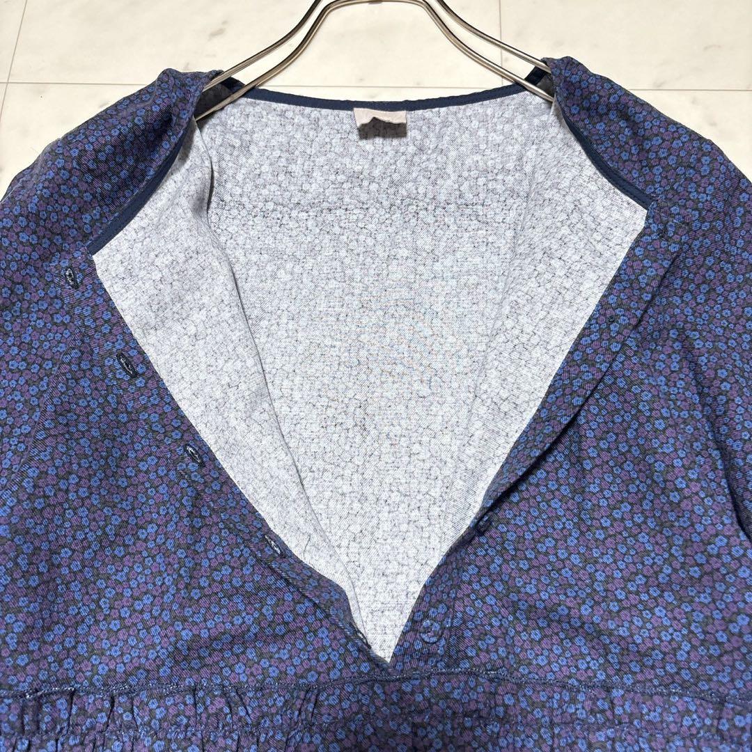 ツハルバイサマンサモスモス LIBERTY PENNYウエストフリルワンピース