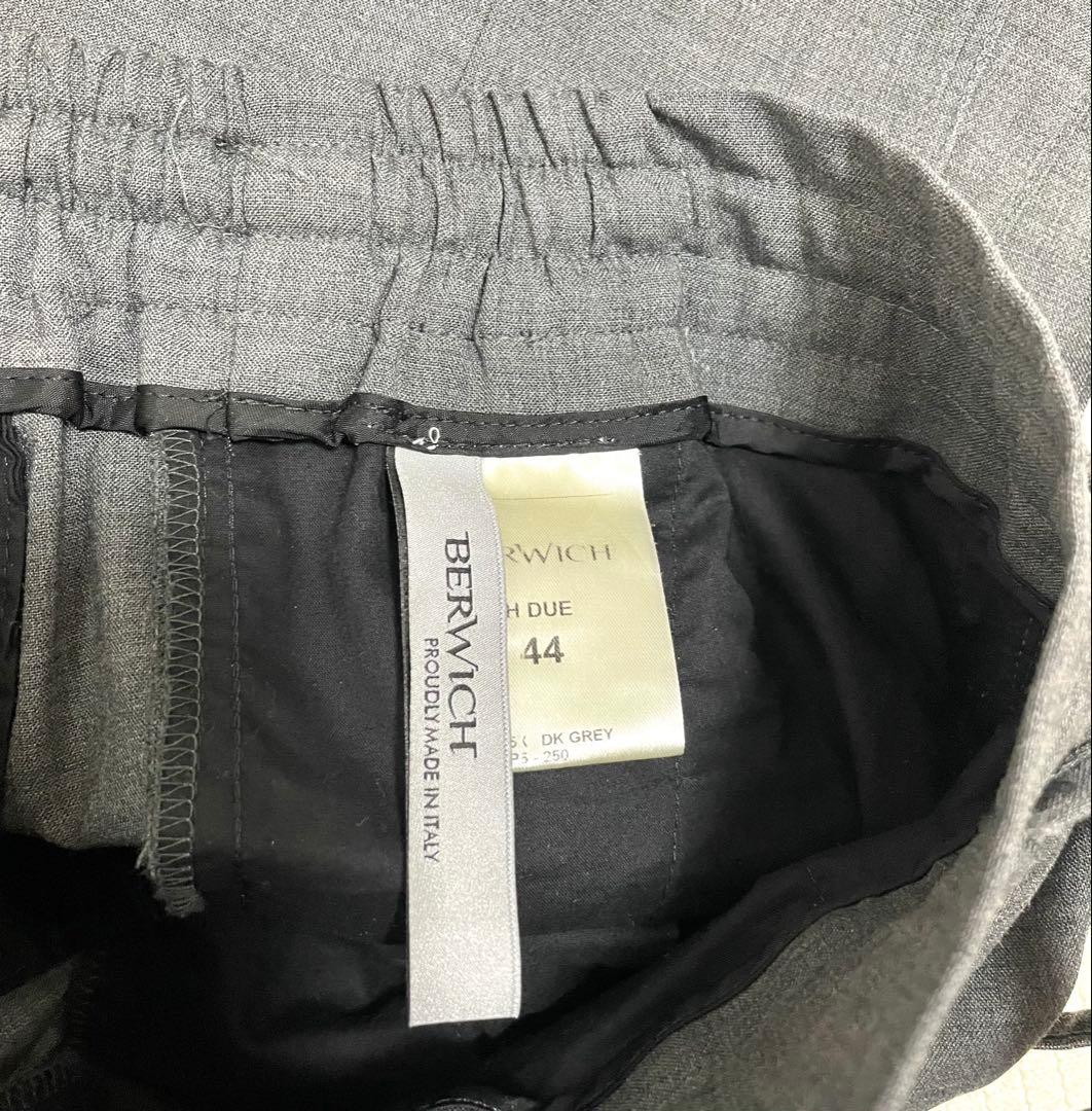 BERWICH 44【干場氏別注】H DUE 永久クリース ストレッチウール