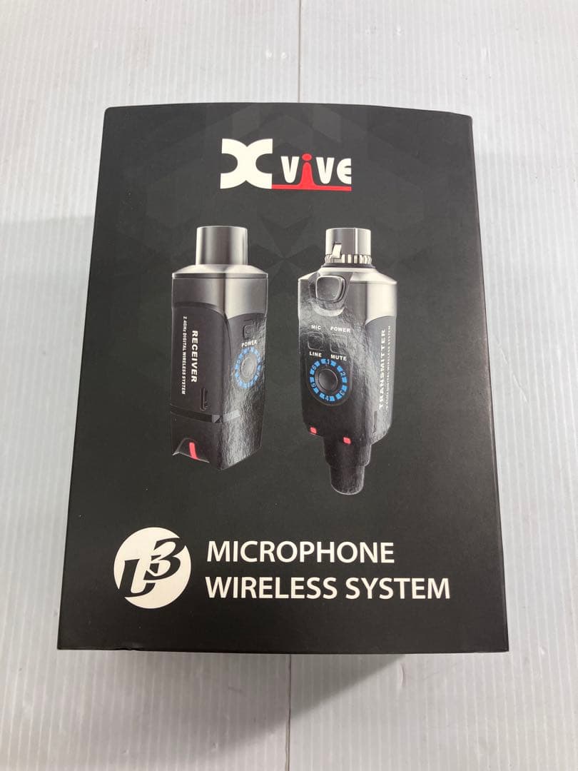 ①XVIVE U3 ダイナミック マイクロホン ワイヤレスシステム