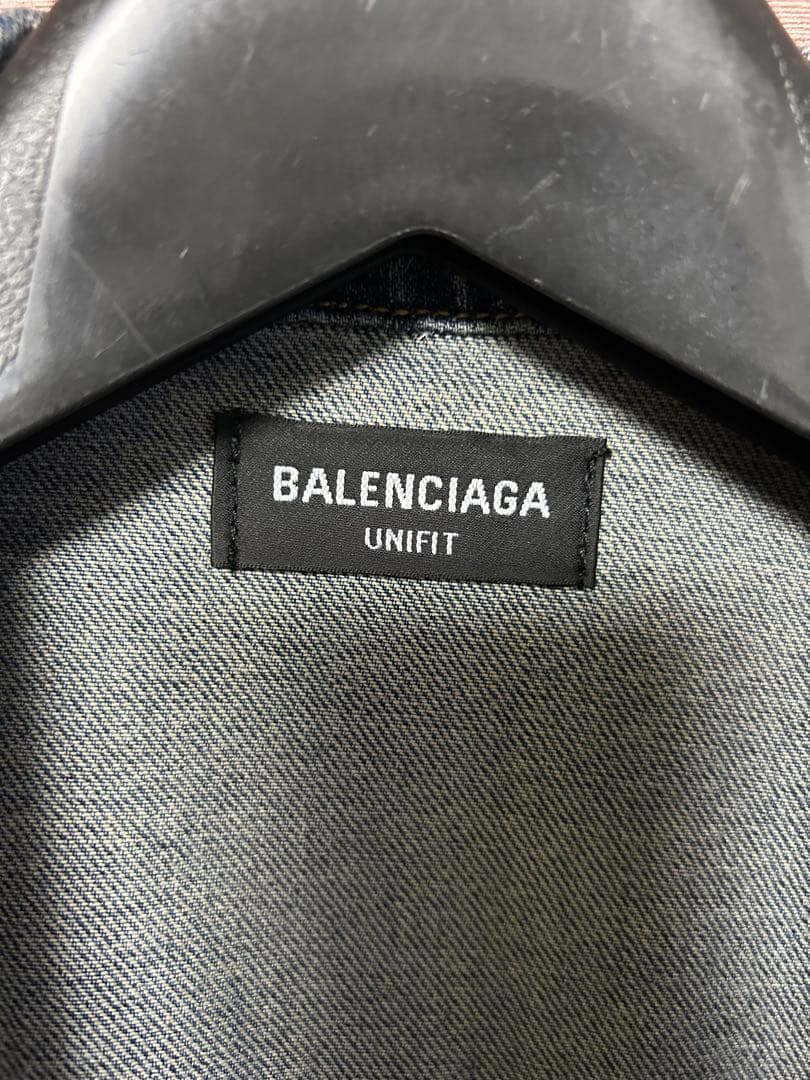 BALENCIAGA UNIFIT デニムジャケット　テープタイプ
