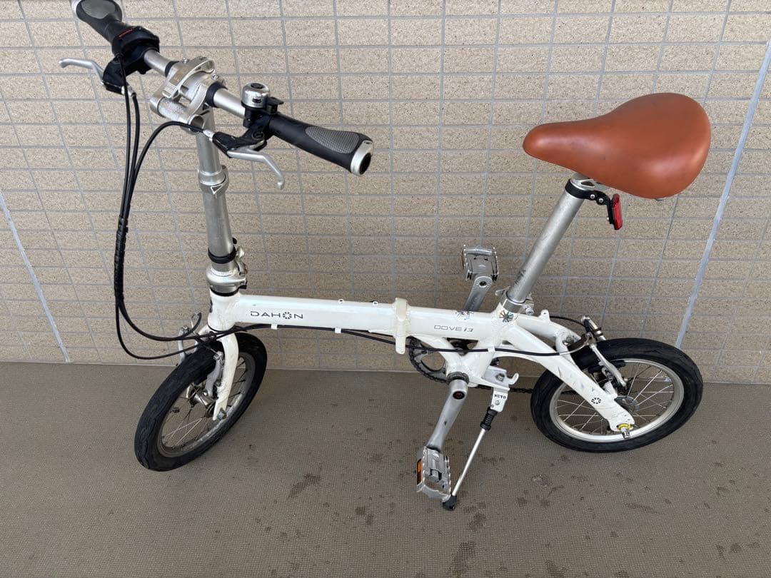 折りたたみ自転車 黒と白セット