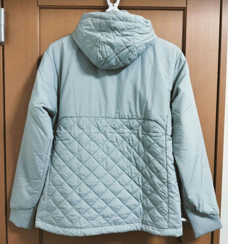 EGOZARU エゴザル バスケットボール キルトパーカー ライトグレー M