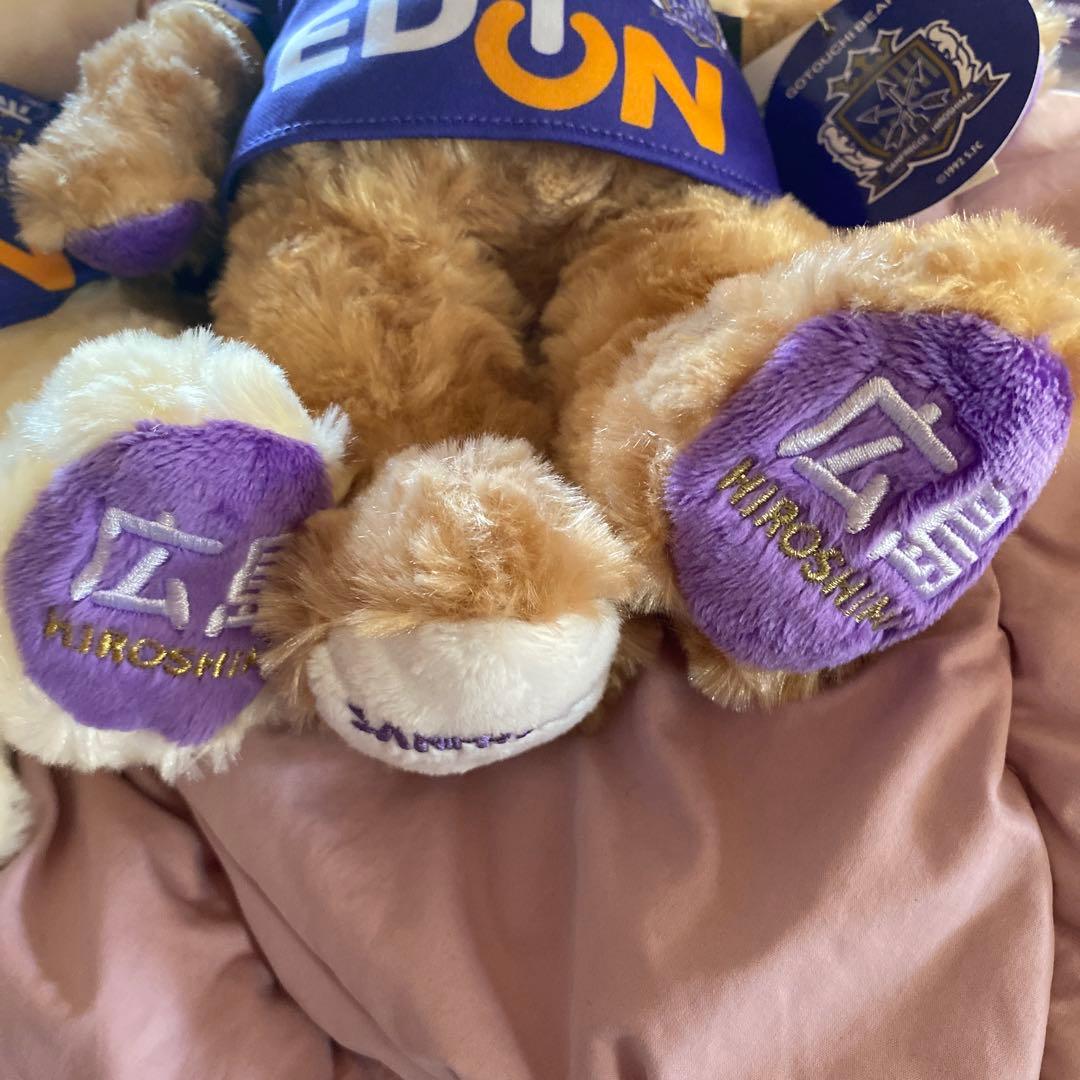 新品★ご当地ベア★サンフレッチェ広島 ★クマぬいぐるみペア