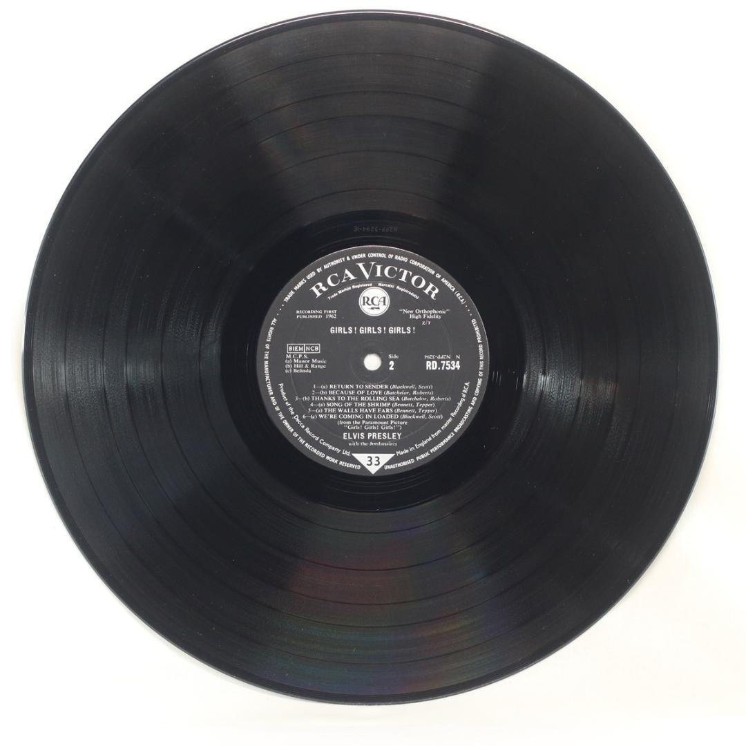 Elvis Presley Girls! Girls! Girls! UK 英盤