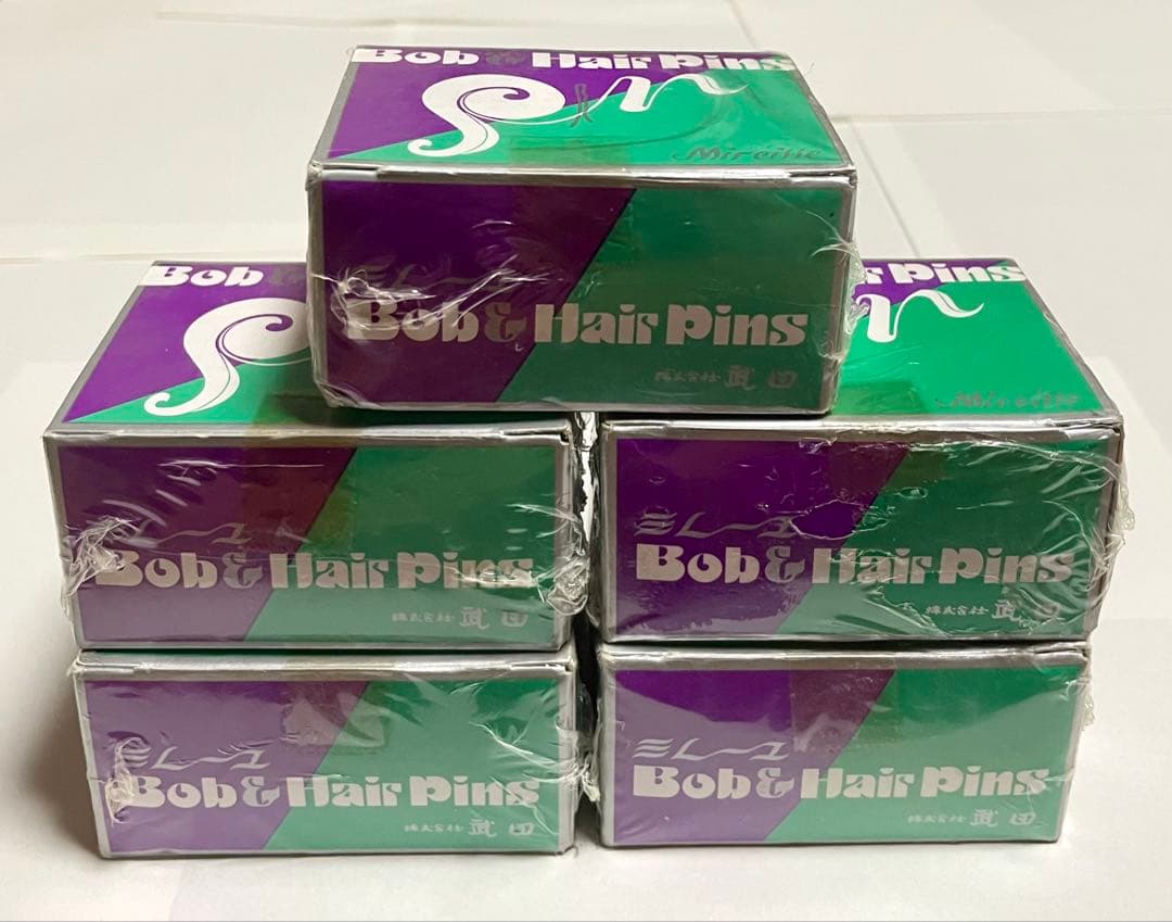 アメリカ磨ピン 5箱セット (業務用) ヘアピン