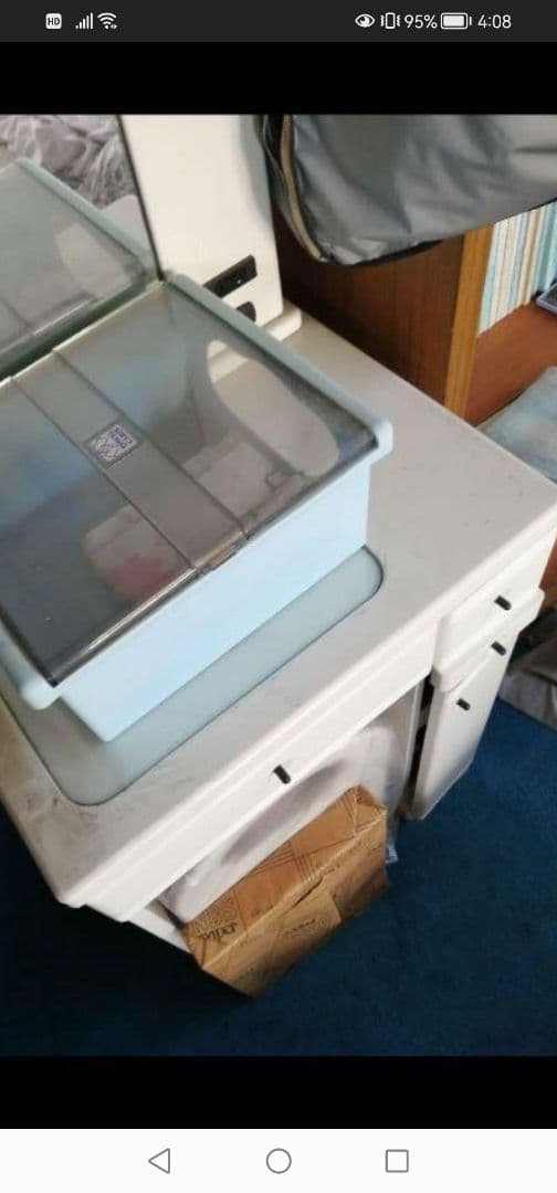 ‼️引取限定ホワイト ドレッサー・鏡台 楕円形ミラードレッサー鏡台