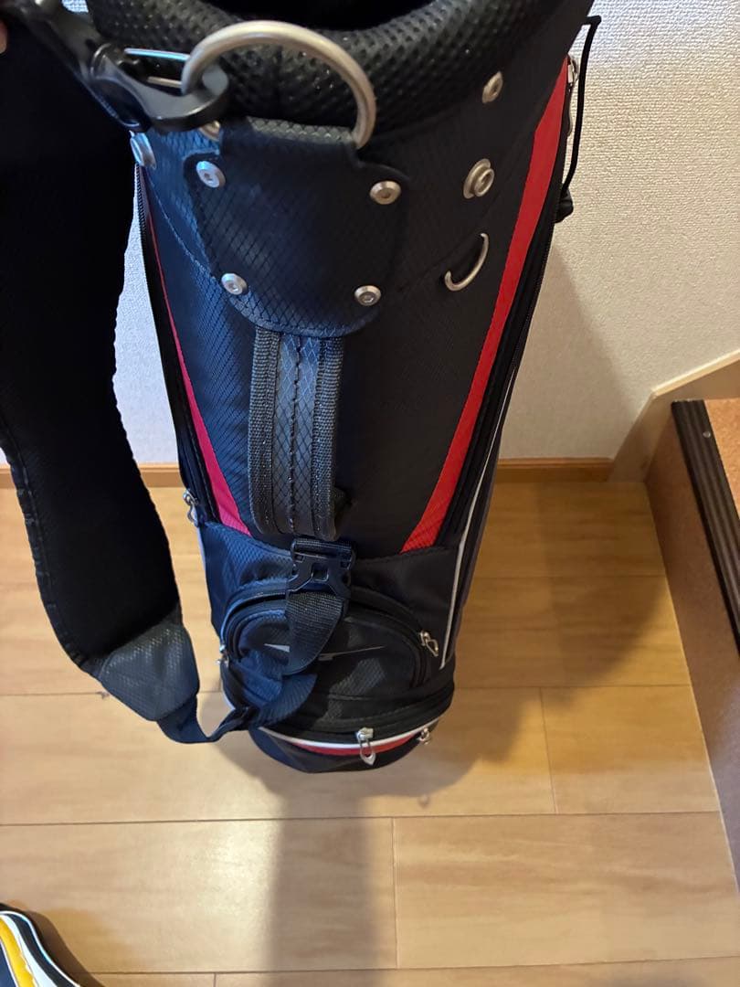 Mizuno Z100 キャディバッグ ブラック/レッド