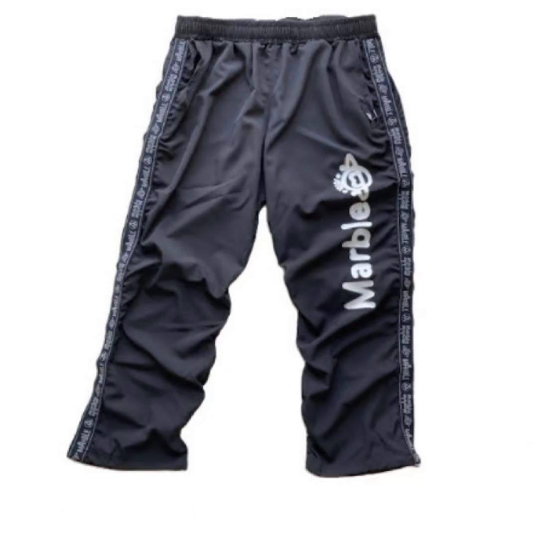 未使用タグ付 Marble フィットネスパンツ L黒 クシュパン 筋トレ催事限定