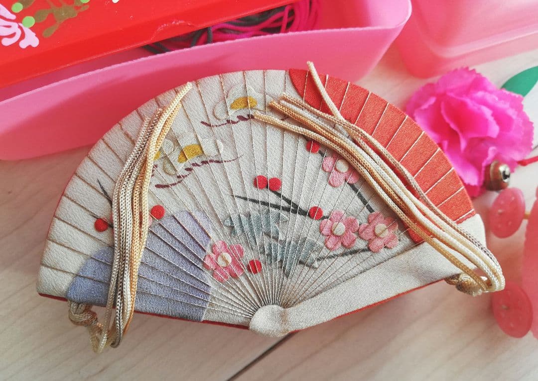 セルロイドケース　セルロイド人形　昭和レトロ玩具　古布ケース