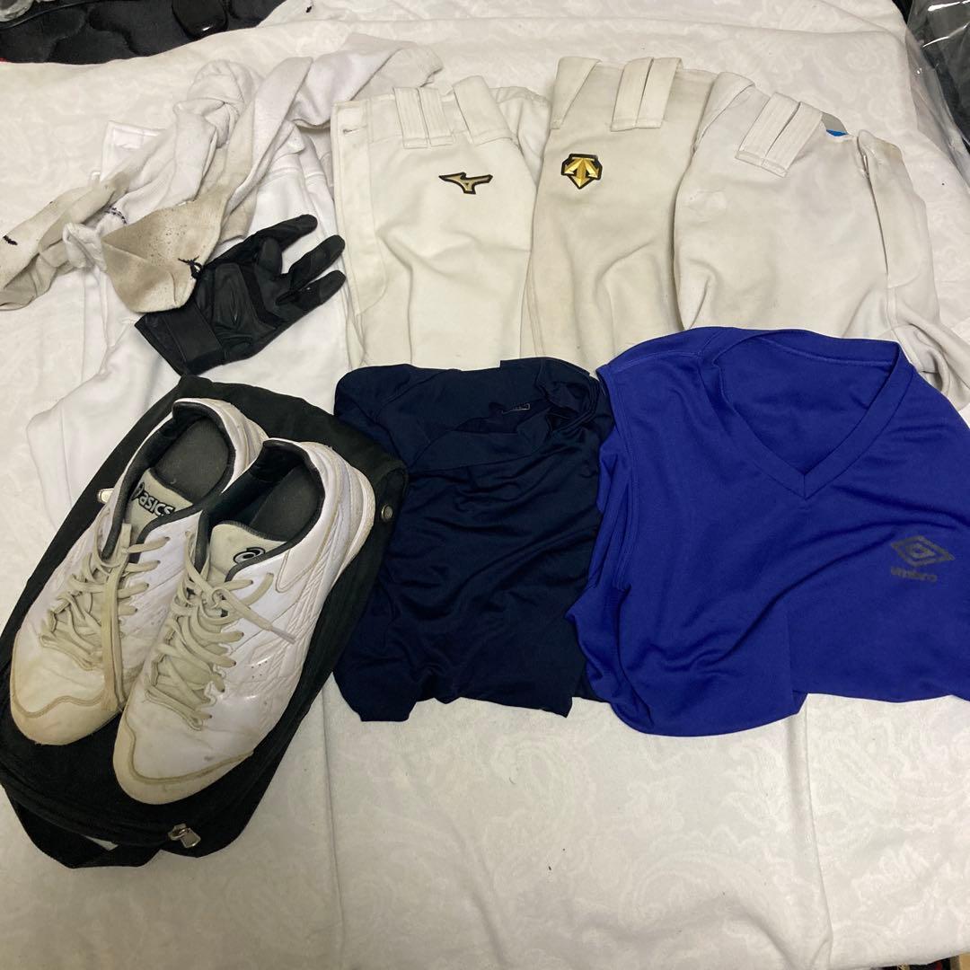 ジェイソン！野球ユニフォームセット（白・青・黒）