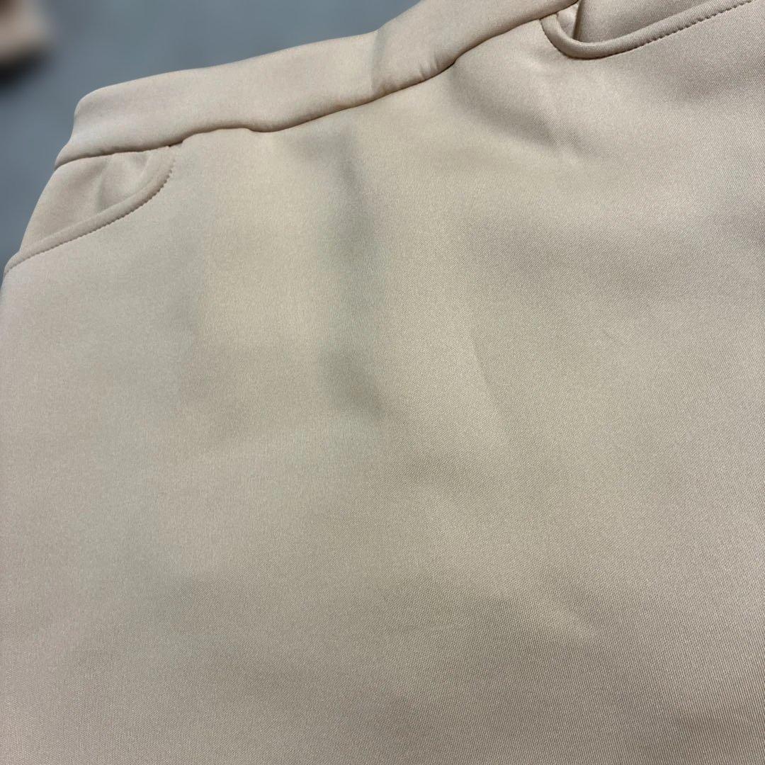 adidas ベージュ フーディー スカート セットアップ ゴルフウェア