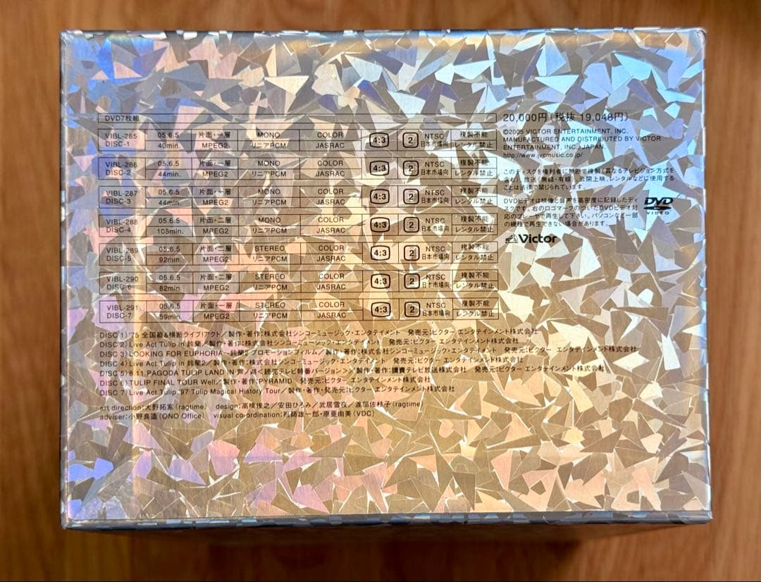 ミュージック TULIP THE FILMS LIVE ACT DVD BOX