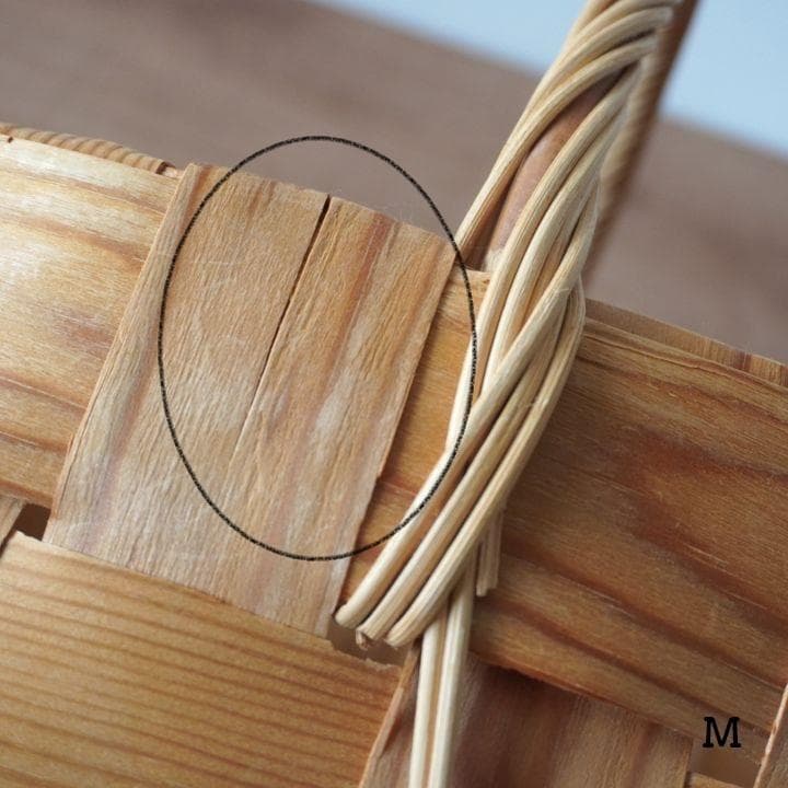 フィンランド モミの木 バスケット ２個