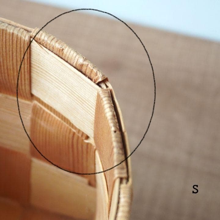 フィンランド モミの木 バスケット ２個