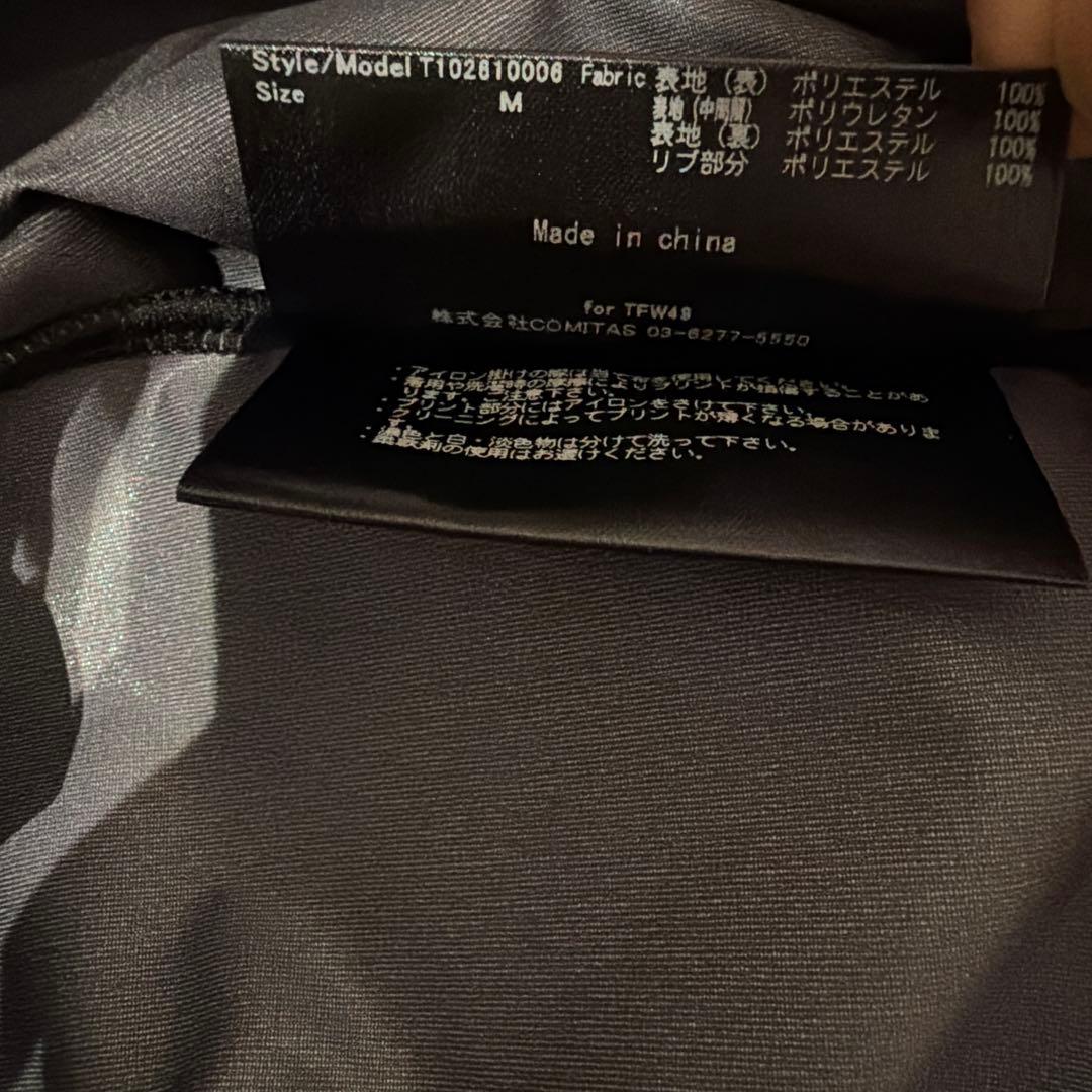 h*7様 TFW49 S/S PULL BLOUSON ブラック　サイズM