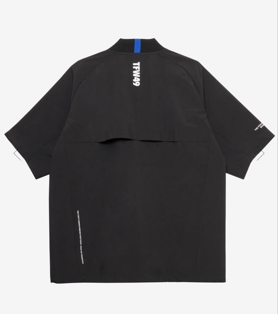 h*7様 TFW49 S/S PULL BLOUSON ブラック　サイズM