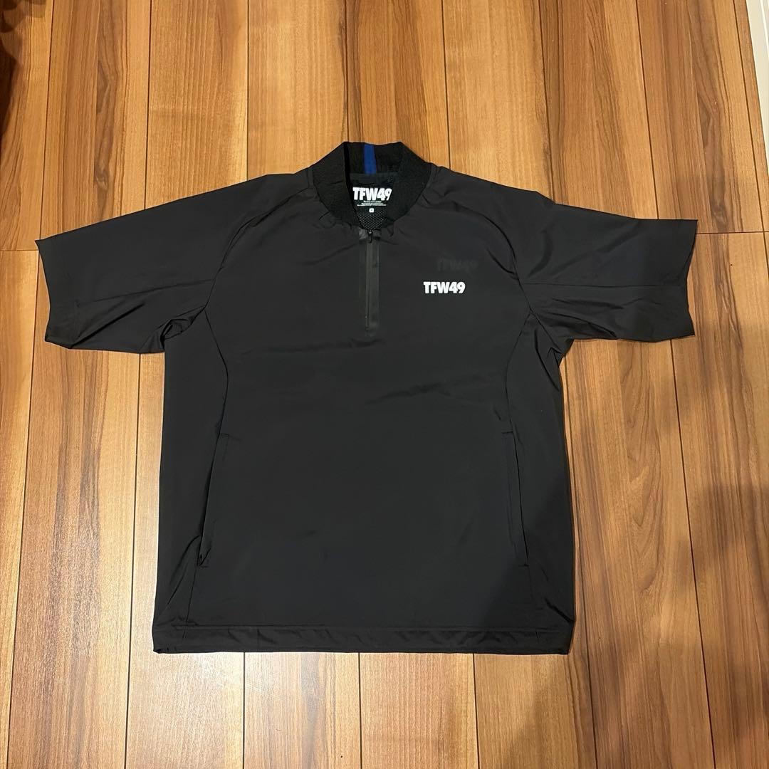 h*7様 TFW49 S/S PULL BLOUSON ブラック　サイズM