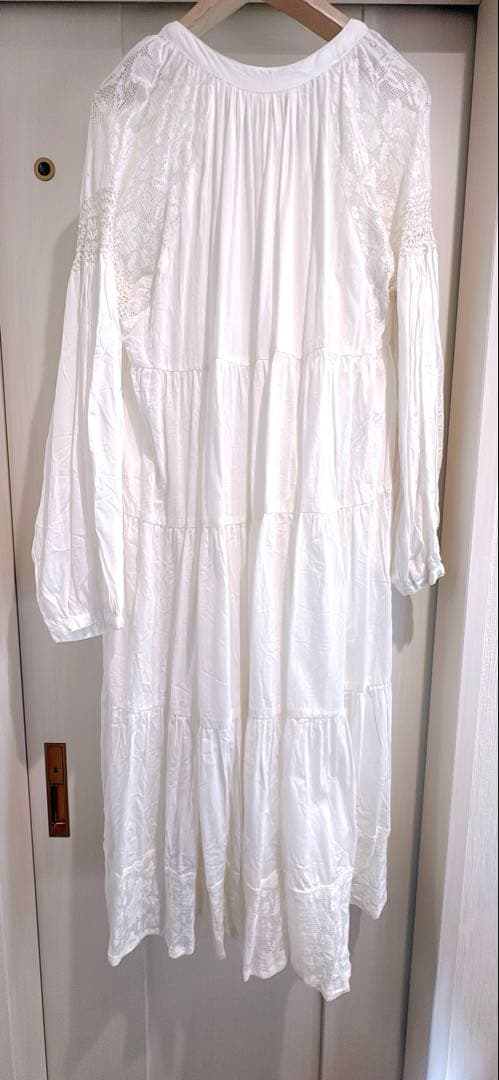 アズノゥアズオオラカ　レースレースだらけワンピース　美品 大きいサイズ
