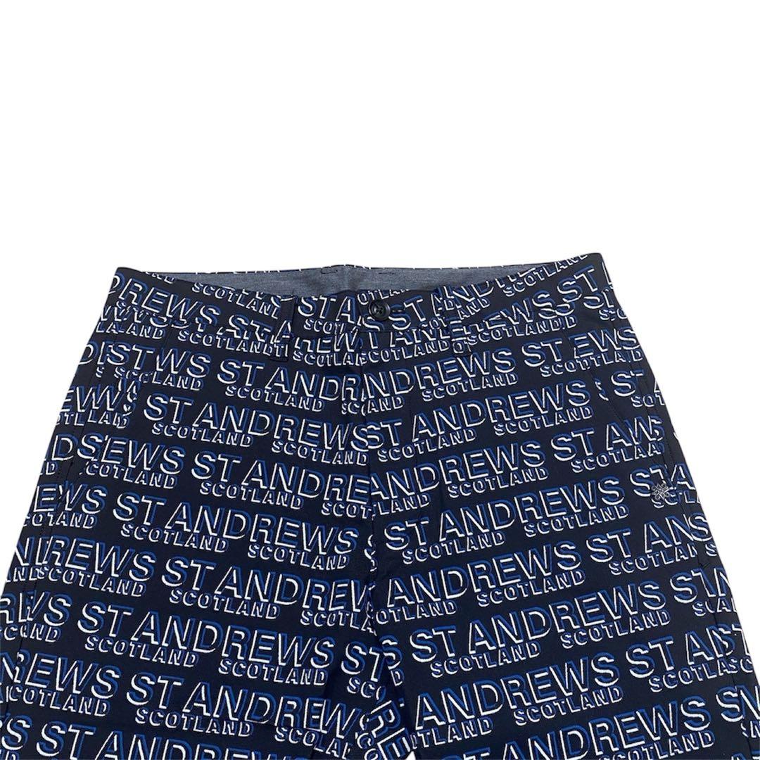 【未使用】定価2.3万円 St.andrews ゴルフパンツ ネイビー メンズ