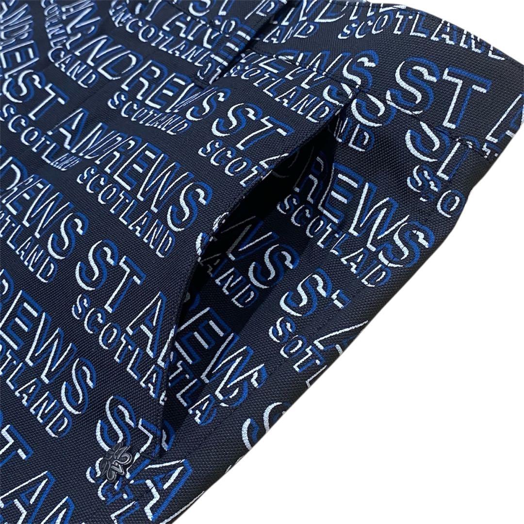 【未使用】定価2.3万円 St.andrews ゴルフパンツ ネイビー メンズ