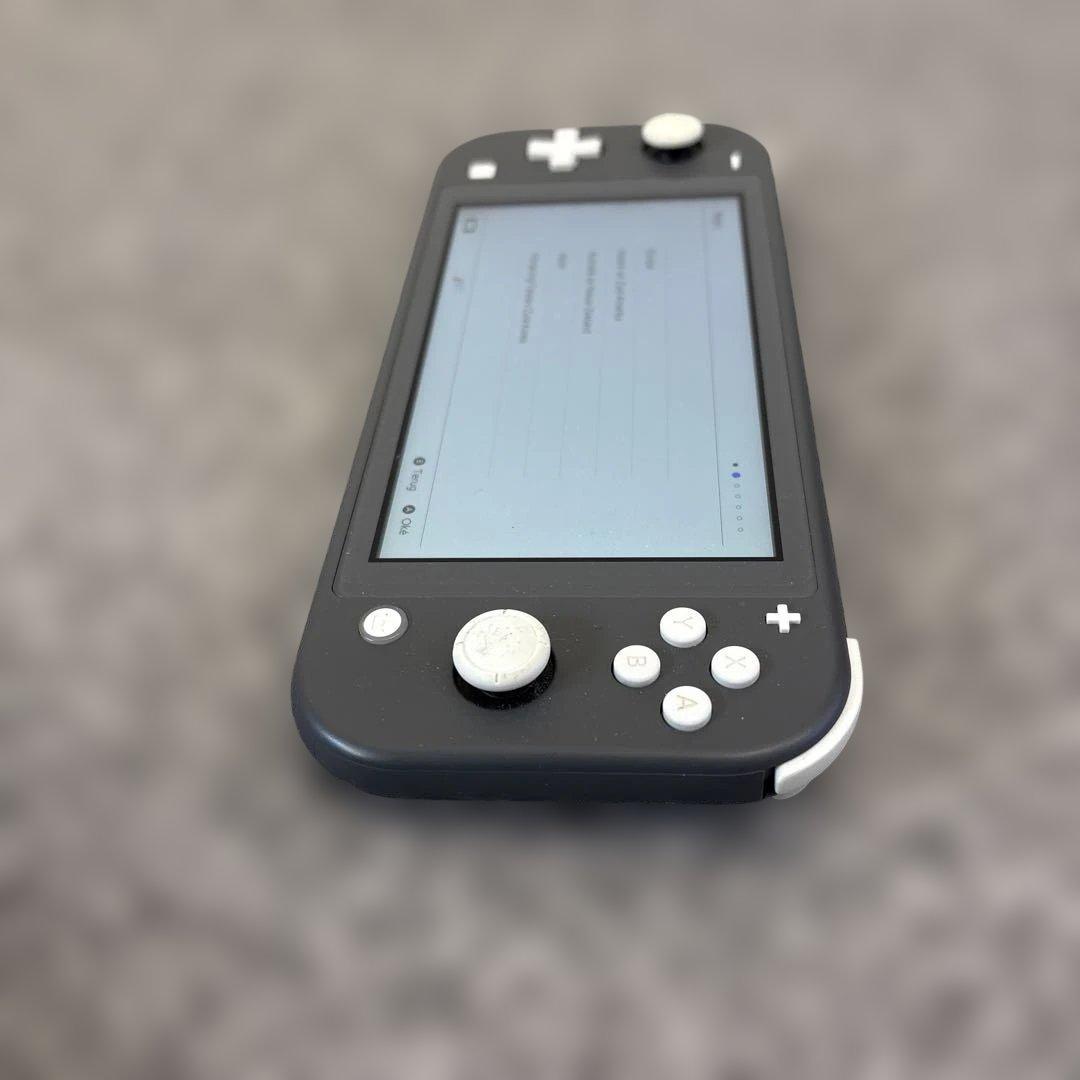 ニンテンドー　スイッチライト本体　▪︎電源はOK ★美品ですがジャンク品