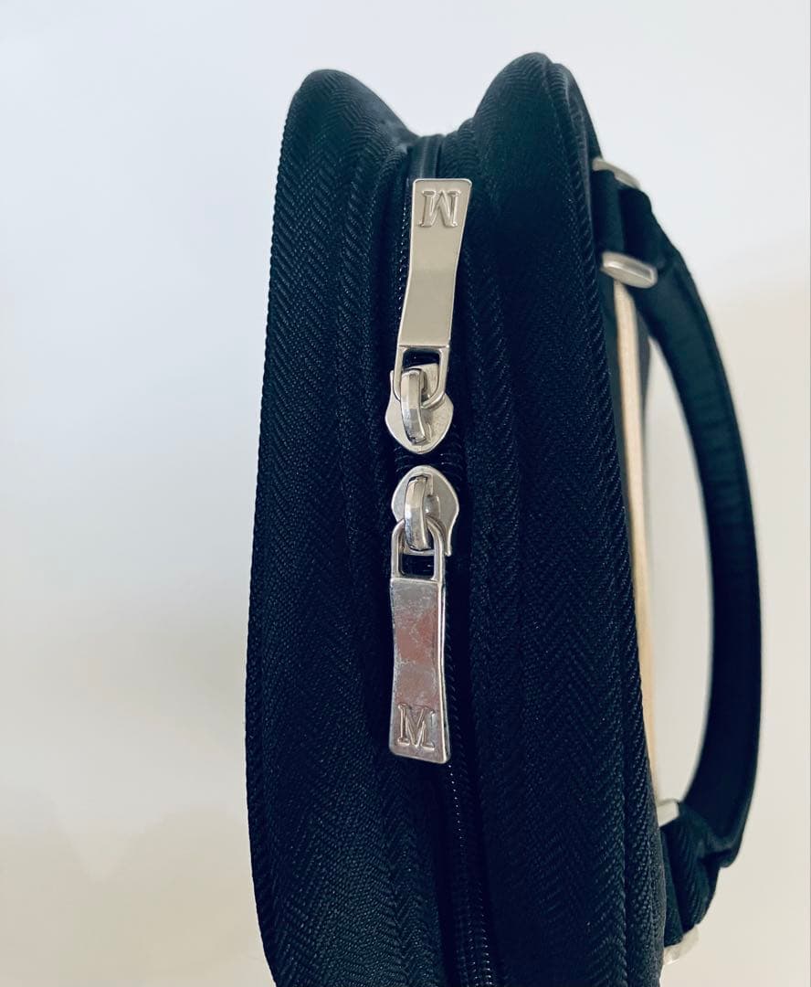 Munsingwear ボストンバッグ シューズケース 2個セット ブラック