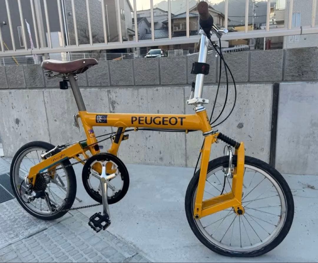 早期売却希望　廃盤　希少プジョー (PEUGEOT)のPacific-イエロー