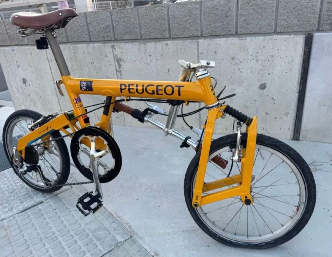 早期売却希望　廃盤　希少プジョー (PEUGEOT)のPacific-イエロー