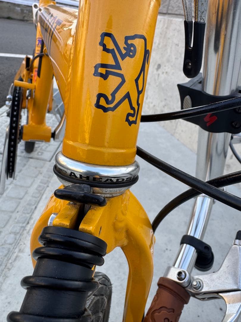 早期売却希望　廃盤　希少プジョー (PEUGEOT)のPacific-イエロー