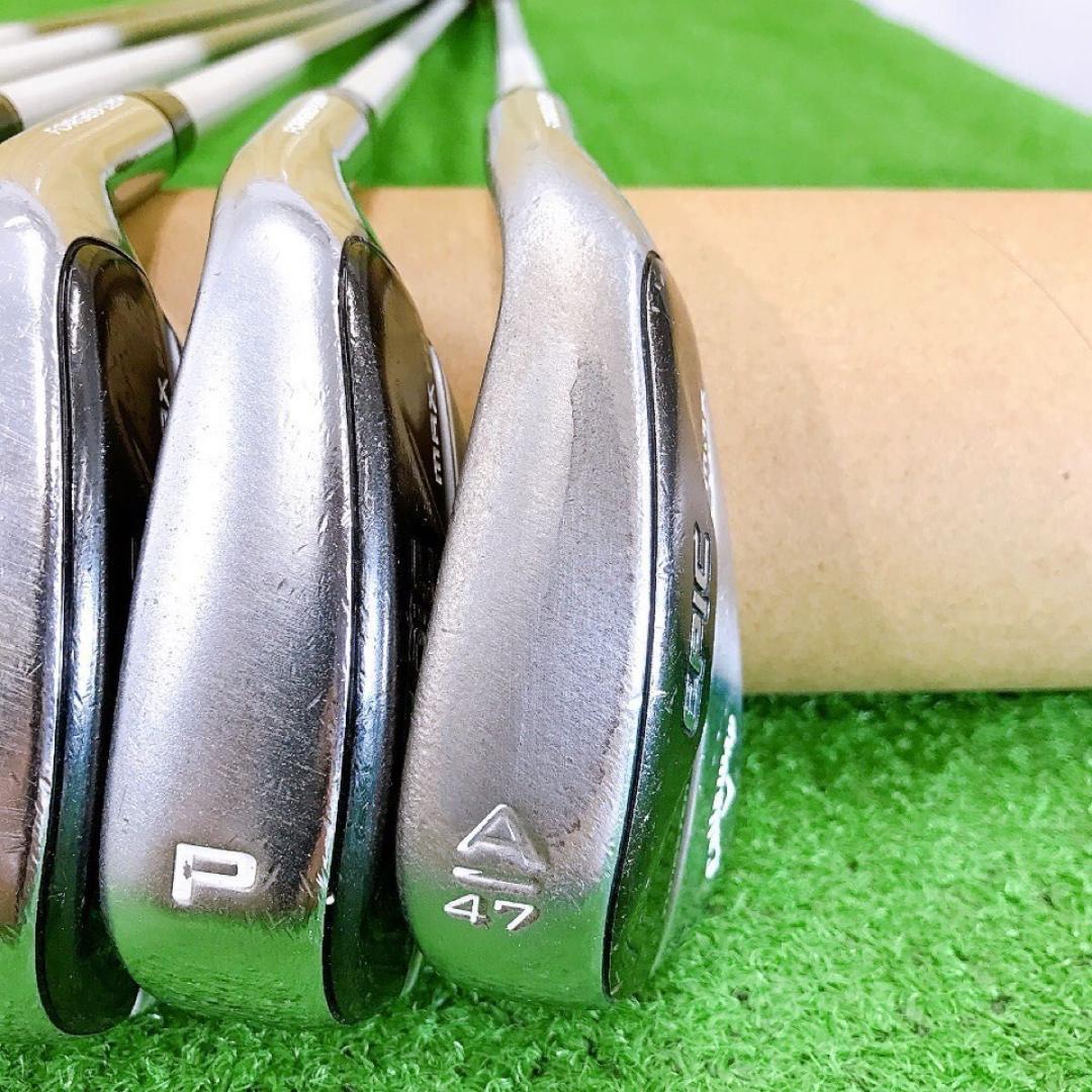 テ15★キャロウェイ エピックマックスファスト 6本レディースアイアンセット L