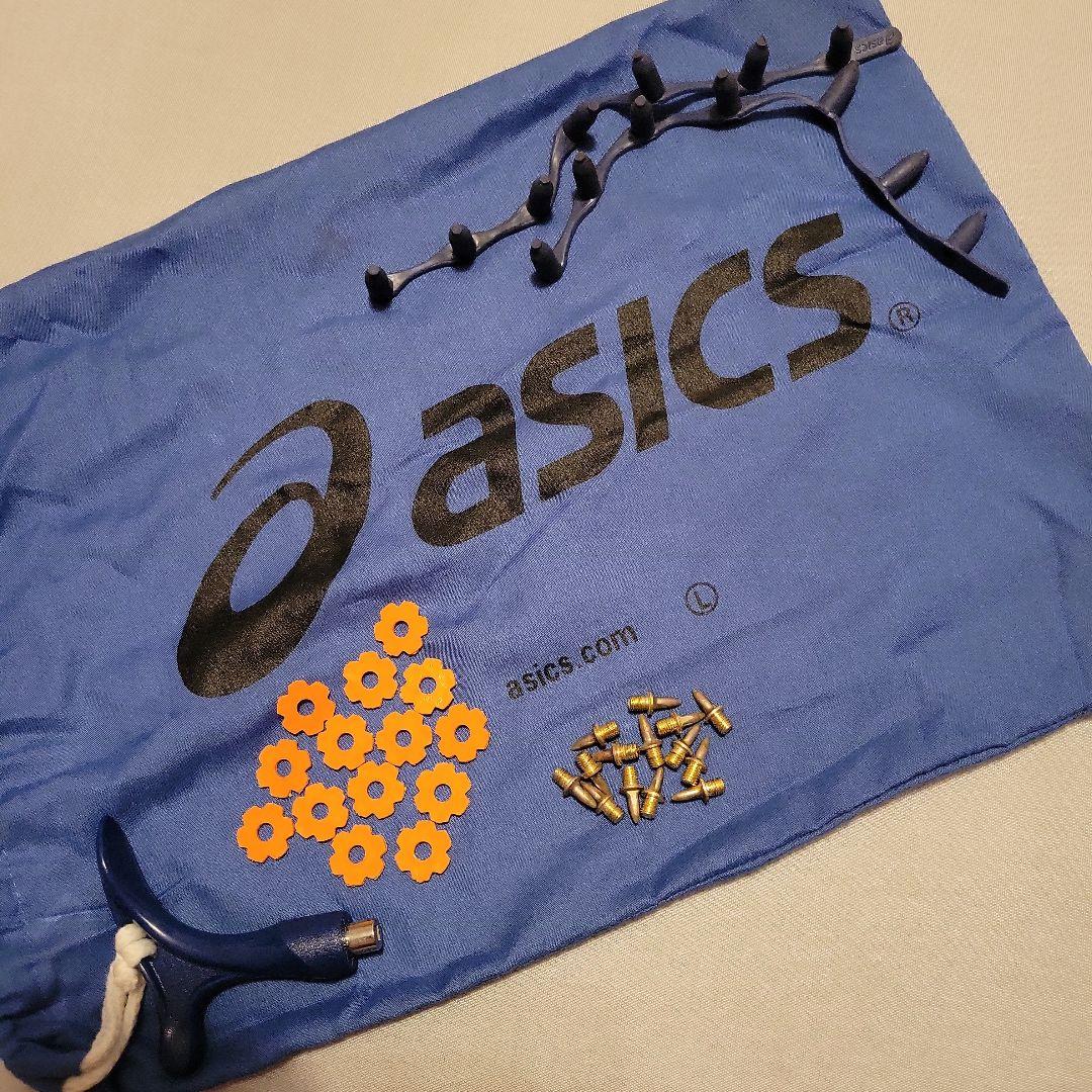 大幅お値下げ‼️【極美品】asics エフォート　スパイクシューズ　紺28センチ