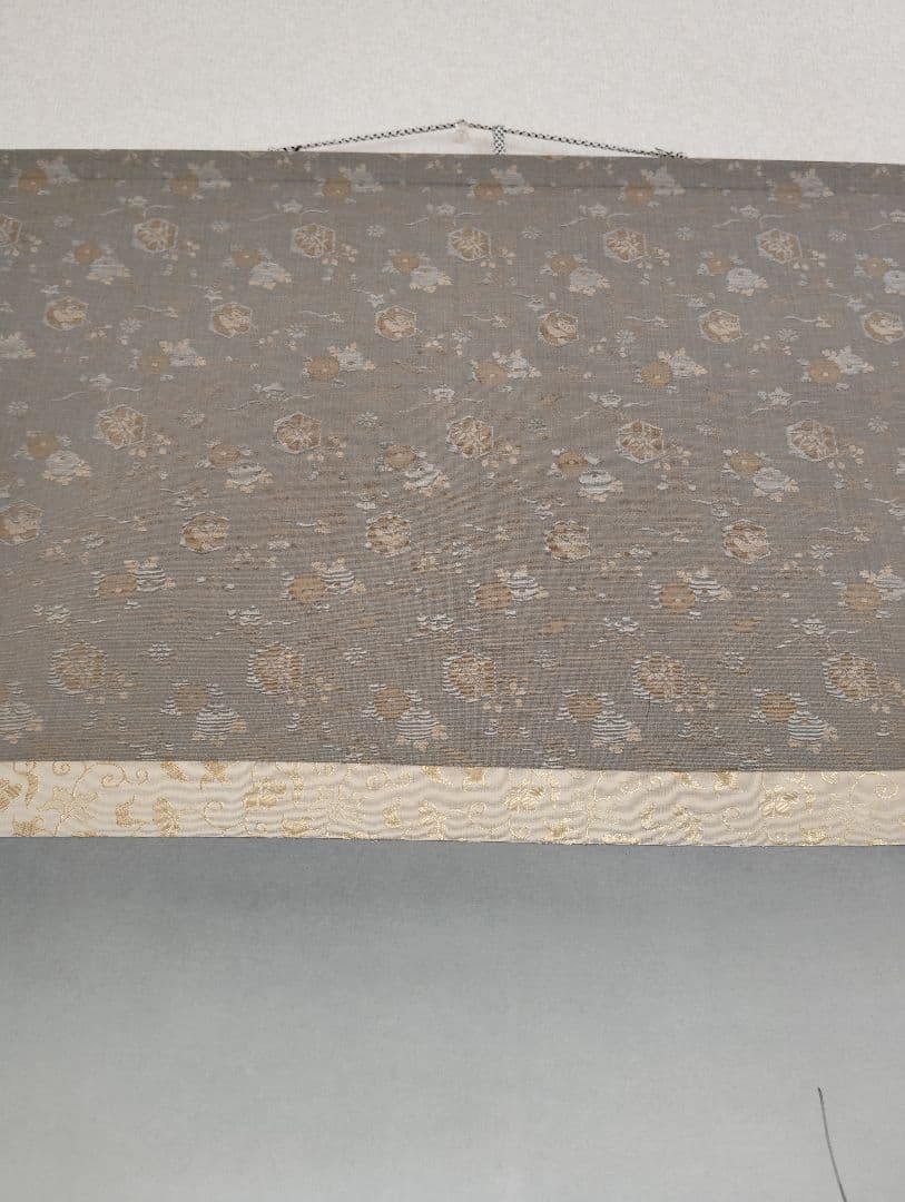 掛軸　林輝山　月に梅